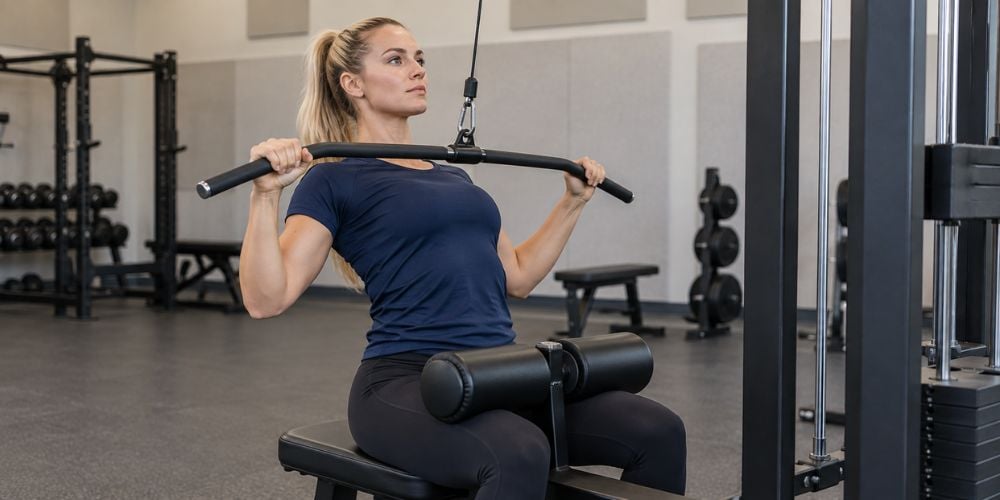 How To Use A Lat Pulldown Machine 6 How To Use A Lat Pulldown Machine 6