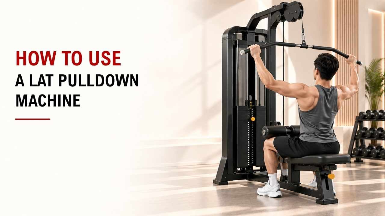 How To Use A Lat Pulldown Machine 1