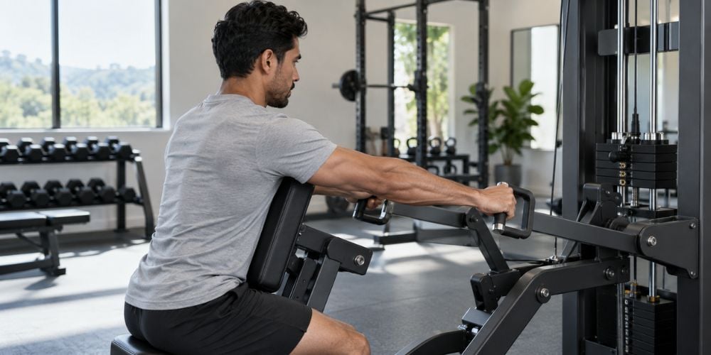How To Use A Low Row Machine 7 How To Use A Low Row Machine 7