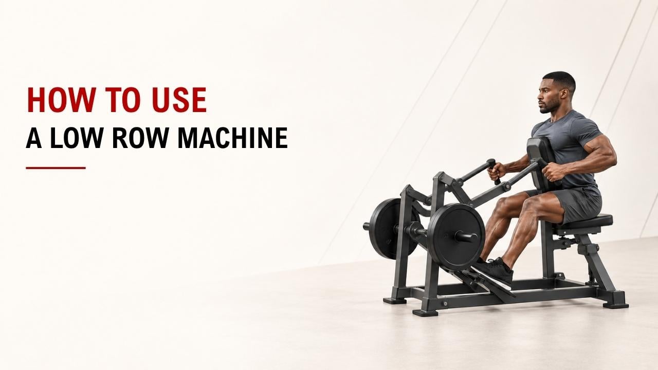 How To Use A Low Row Machine 1