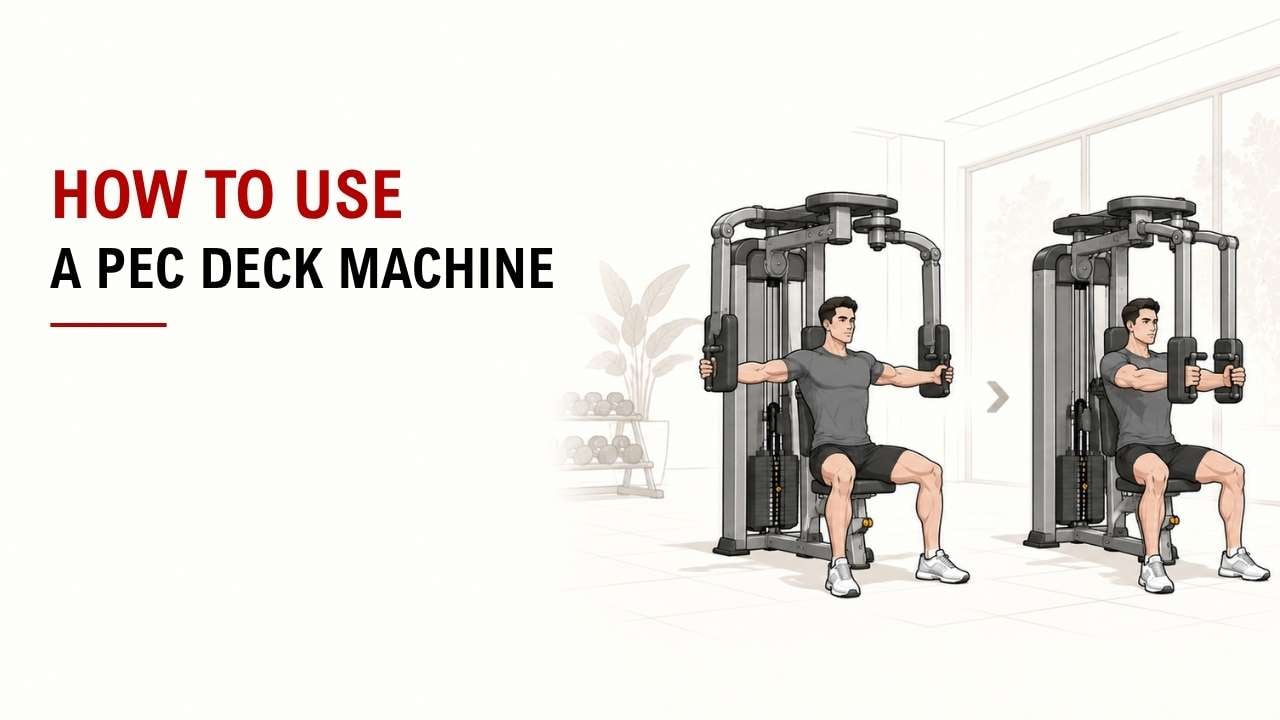 How To Use A Pec Deck Machine 1