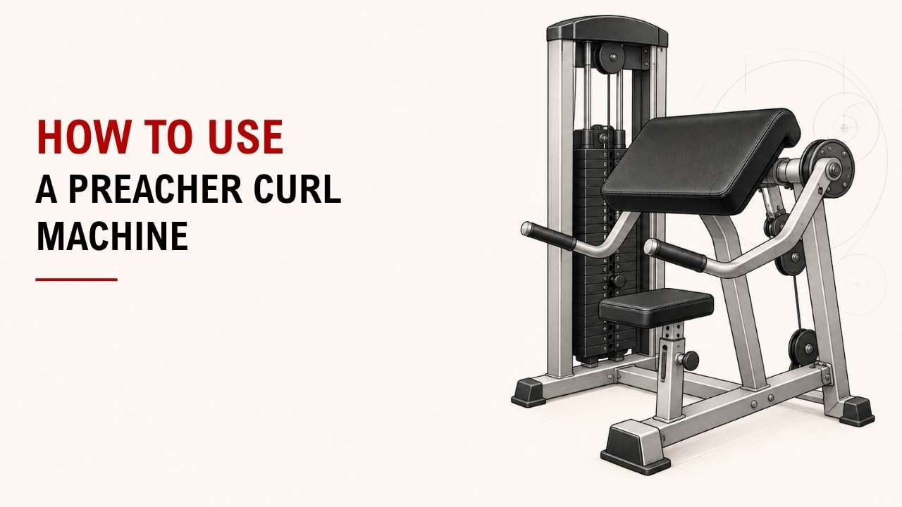 How To Use A Preacher Curl Machine 1