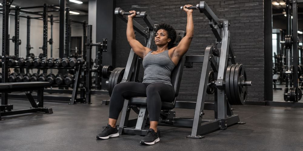 How To Use A Shoulder Press Machine 4 How To Use A Shoulder Press Machine 4