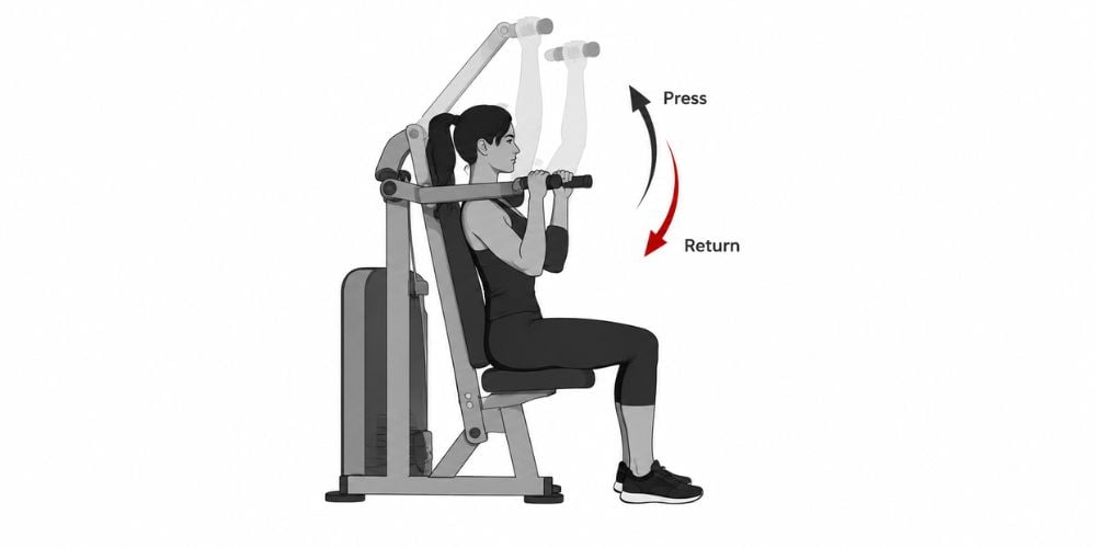 How To Use A Shoulder Press Machine 7 How To Use A Shoulder Press Machine 7