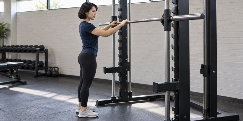 How To Use A Smith Machine Safely 3 How To Use A Smith Machine Safely 3