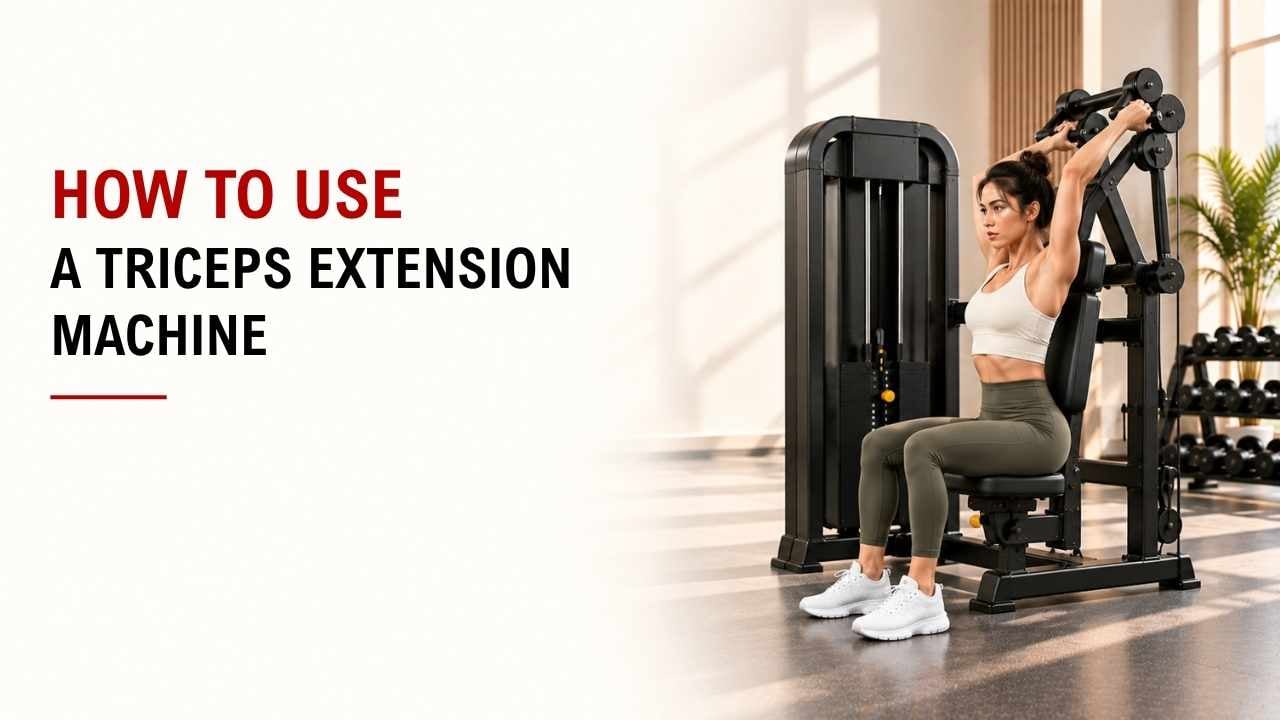 How To Use A Triceps Extension Machine 1