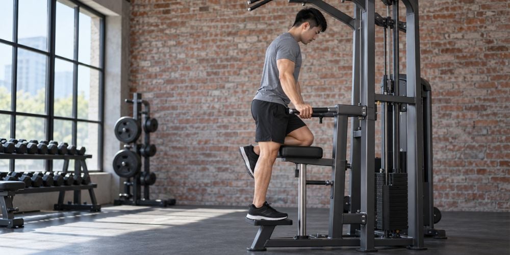 How To Use An Assisted Pull-Up And Dip Machine 3 How To Use An Assisted Pull-Up And Dip Machine 3