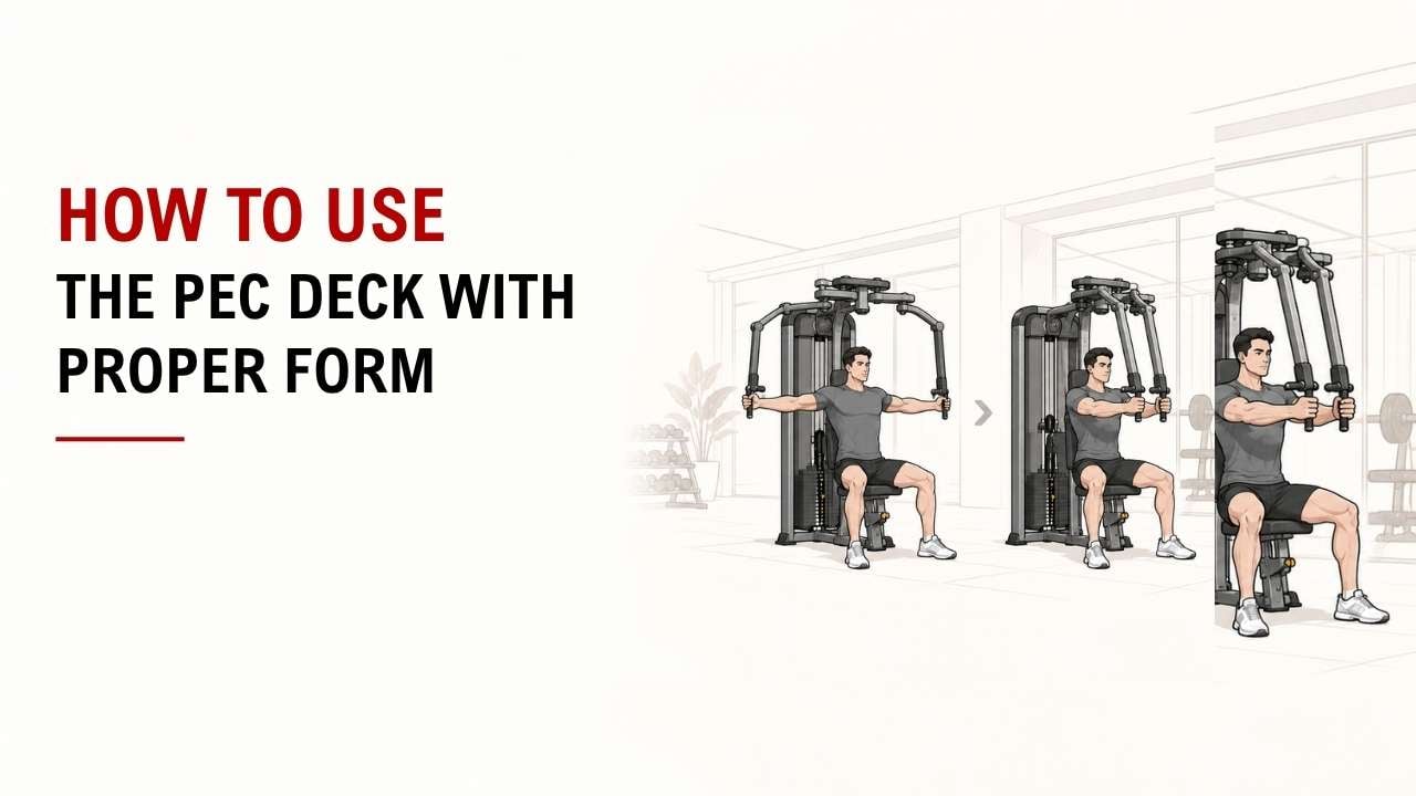 How To Use The Pec Deck With Proper Form 1