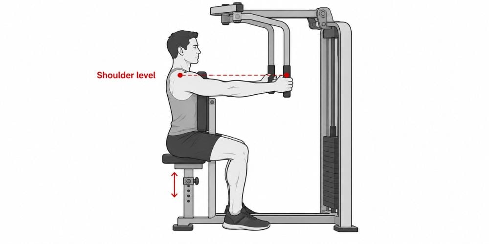 How To Use The Reverse Pec Deck With Proper Form 2 How To Use The Reverse Pec Deck With Proper Form 2