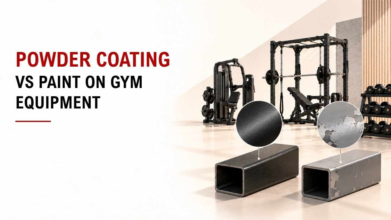 Powder Coating Vs Paint On Gym Equipment 1