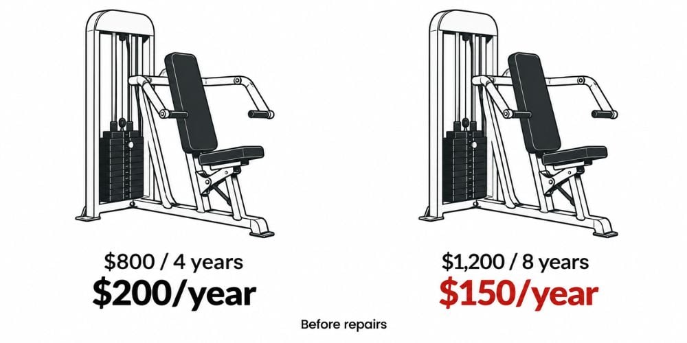 Purchase Price Vs Total Cost Of Ownership For Gym Equipment 7 Purchase Price Vs Total Cost Of Ownership For Gym Equipment 7