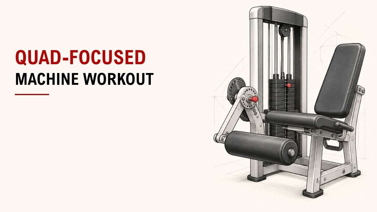 Quad-Focused Machine Workout 1