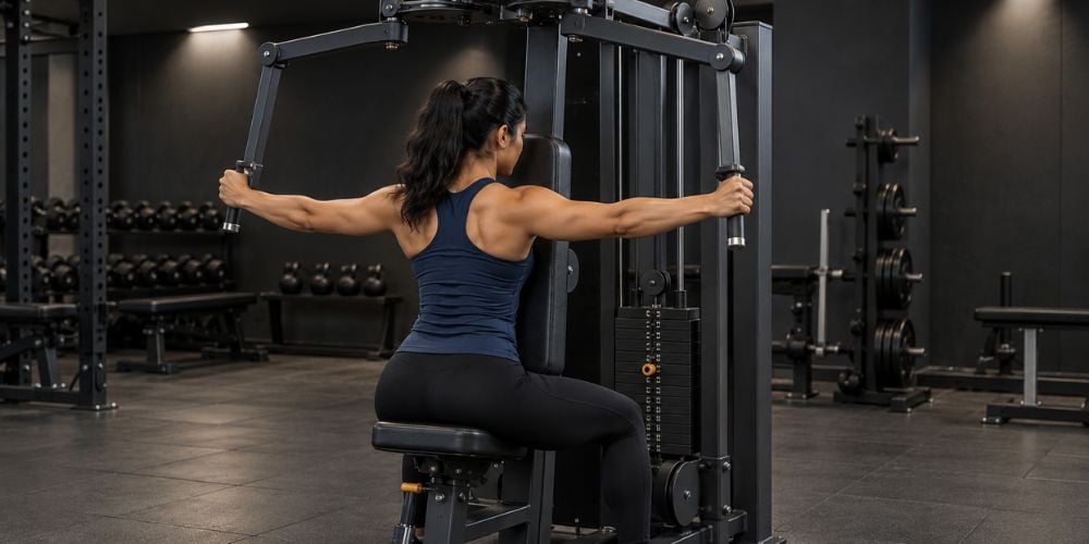 Shoulder And Arms Machine Workout 4