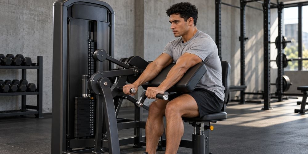 Shoulder And Arms Machine Workout 5