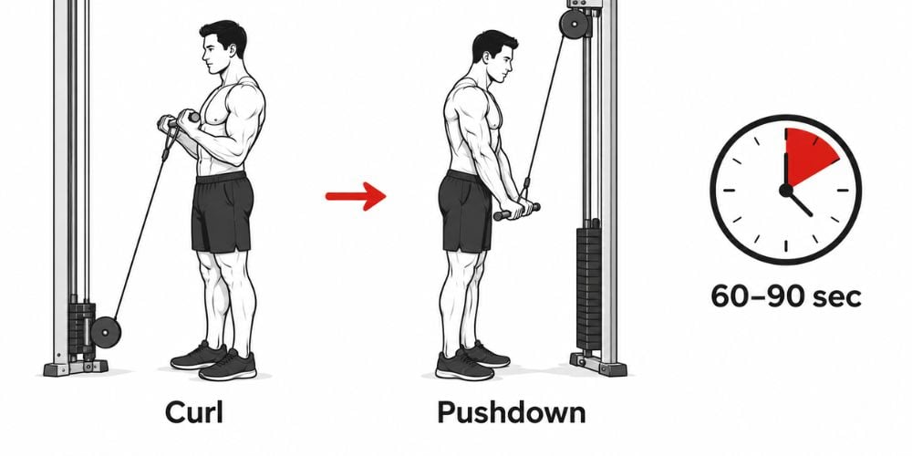 Shoulder And Arms Machine Workout 7