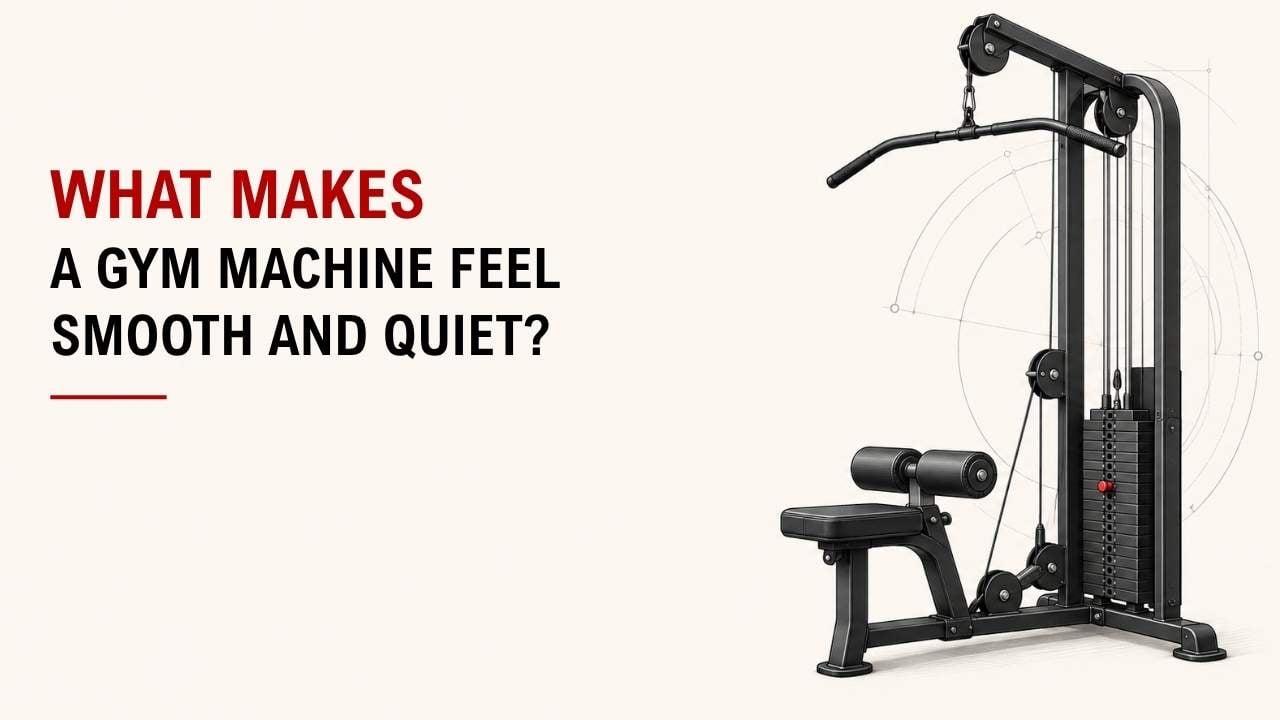 What Makes A Gym Machine Feel Smooth And Quiet? 1