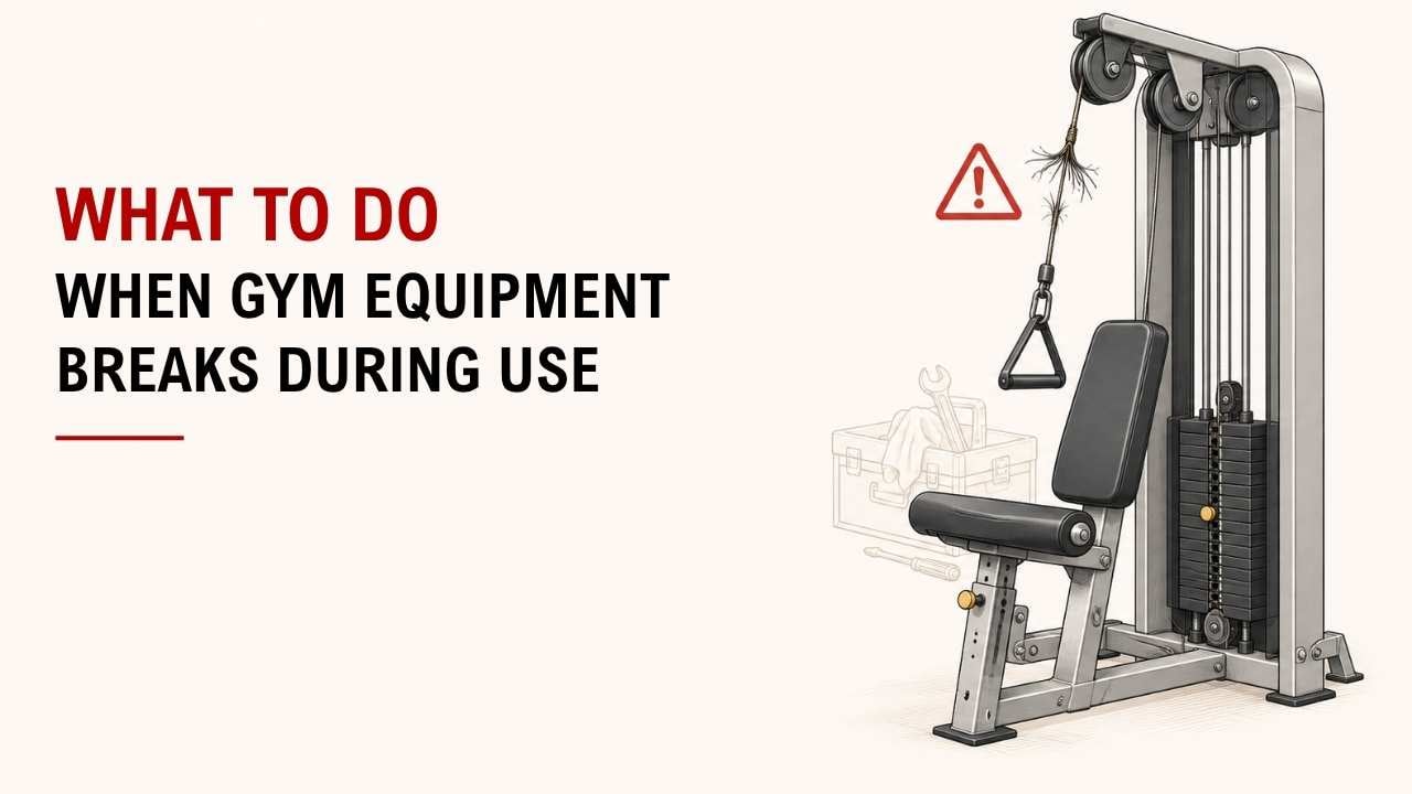 What To Do When Gym Equipment Breaks During Use 1