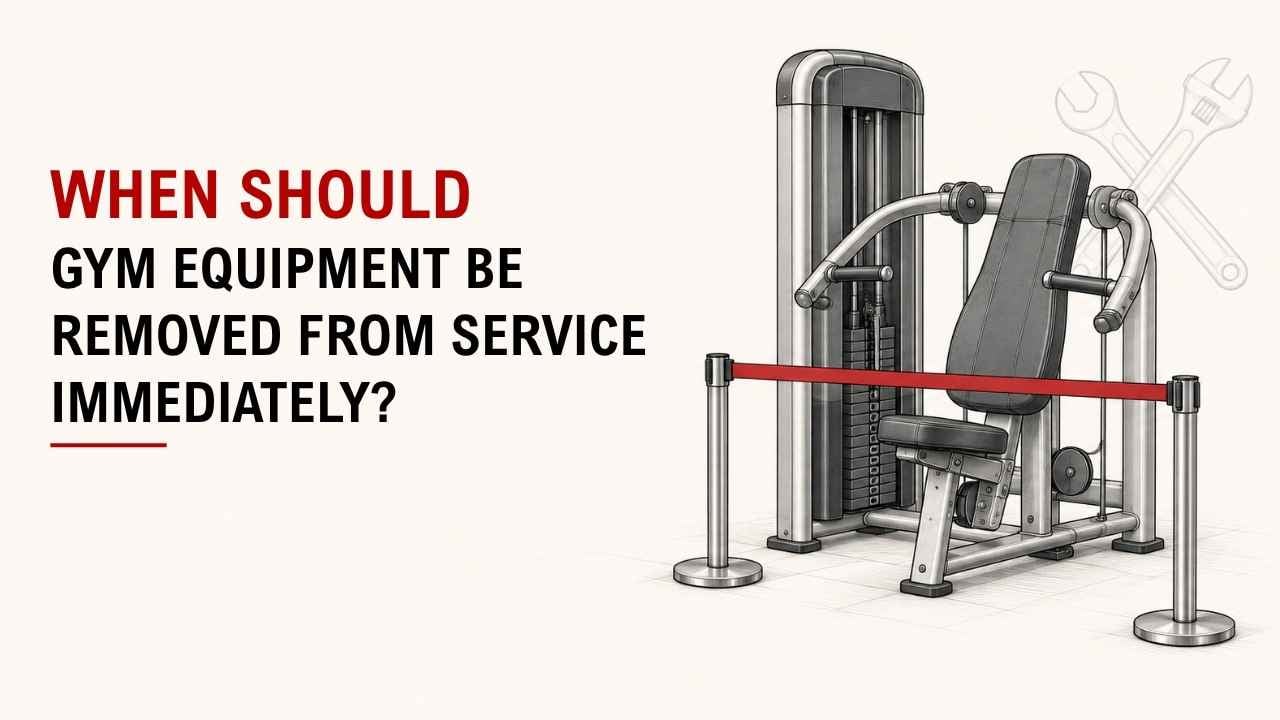 When Should Gym Equipment Be Removed From Service Immediately? 1
