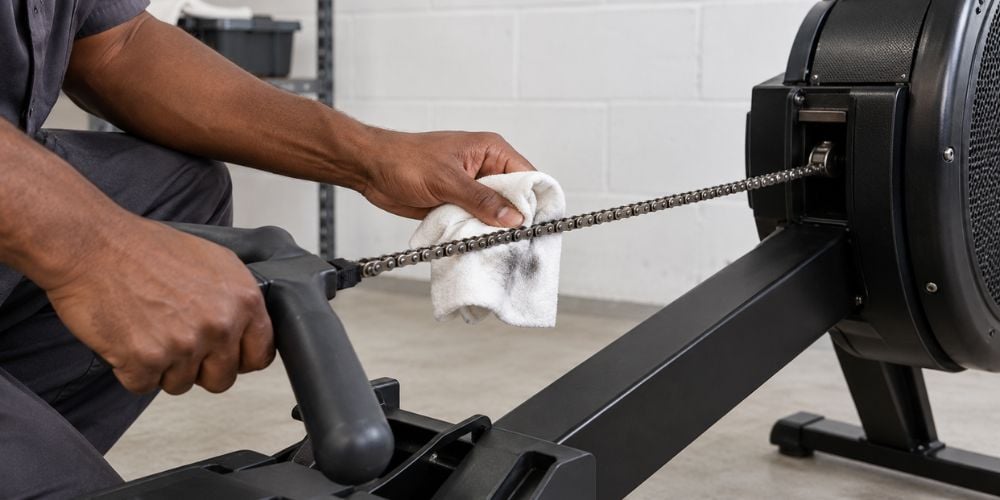 Why Does A Rowing Machine Chain Slip Or Feel Rough? 3