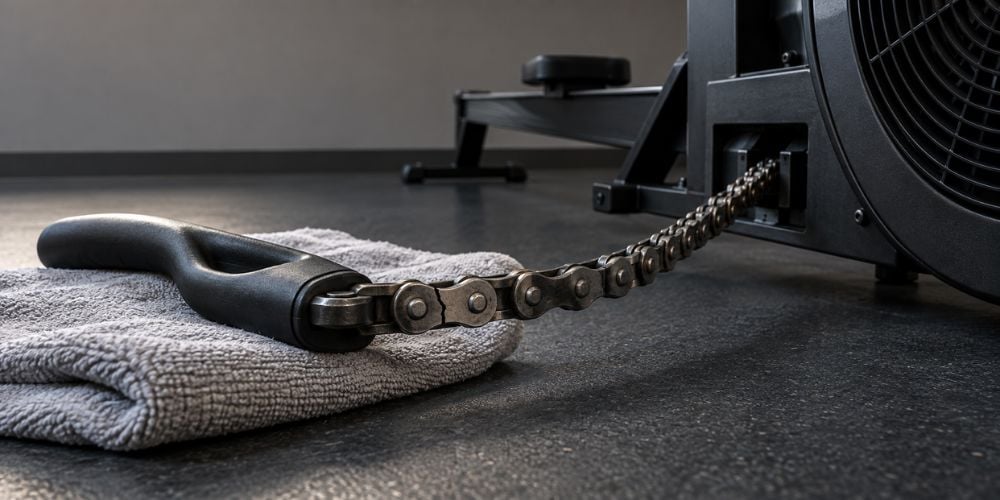 Why Does A Rowing Machine Chain Slip Or Feel Rough? 9
