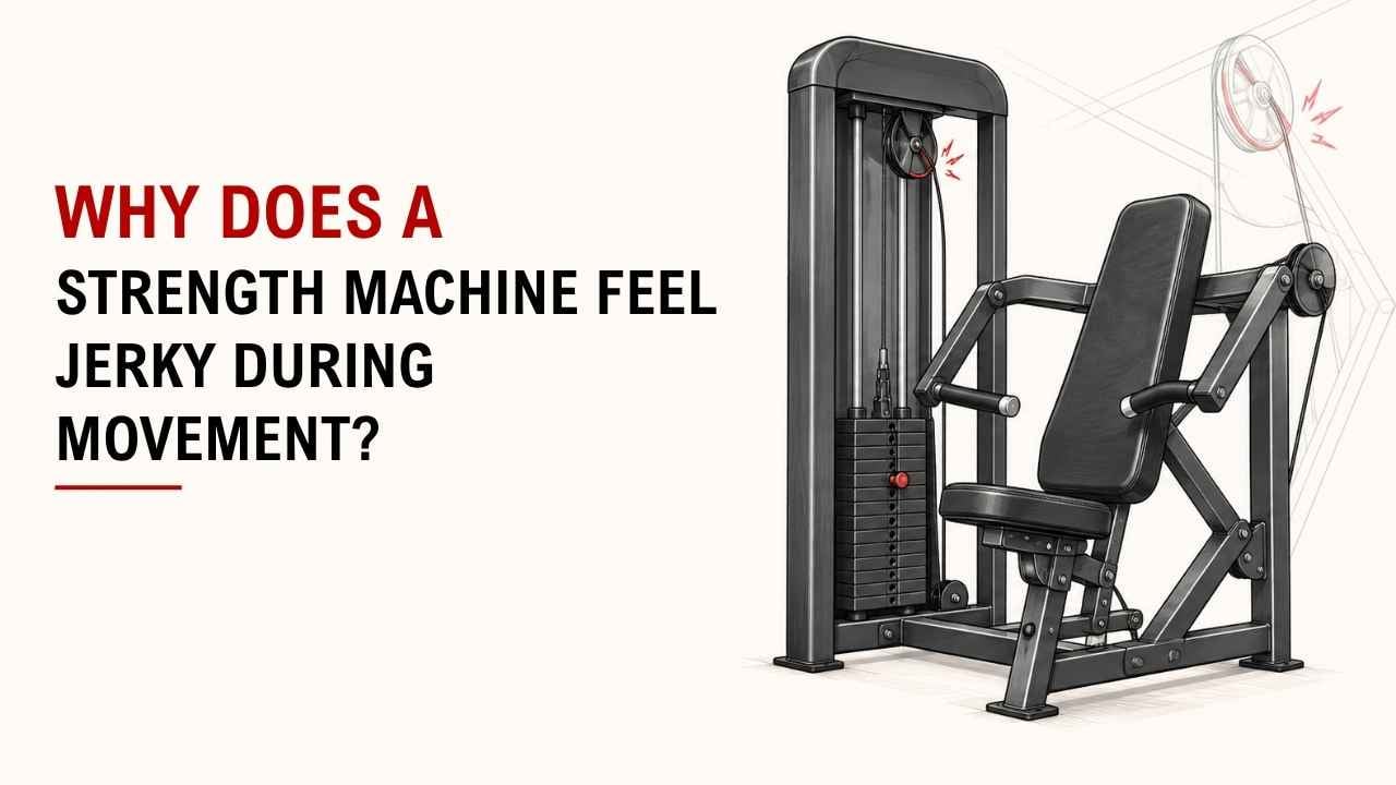 Why Does A Strength Machine Feel Jerky During Movement? 1