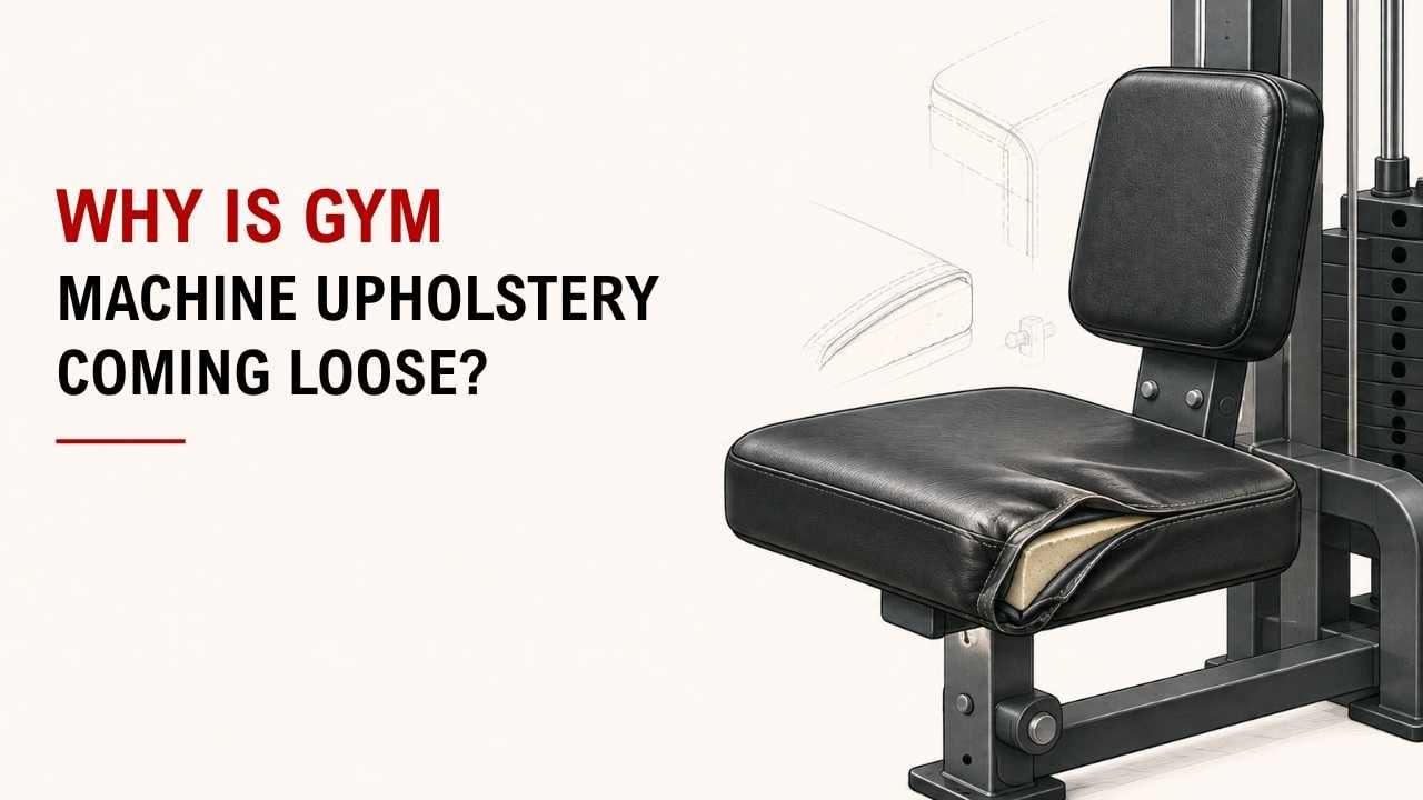 Why Is Gym Machine Upholstery Coming Loose? 1