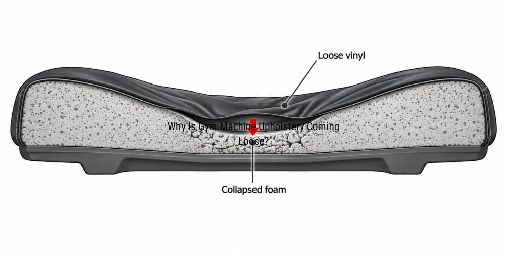 Why Is Gym Machine Upholstery Coming Loose? 5 Why Is Gym Machine Upholstery Coming Loose? 5