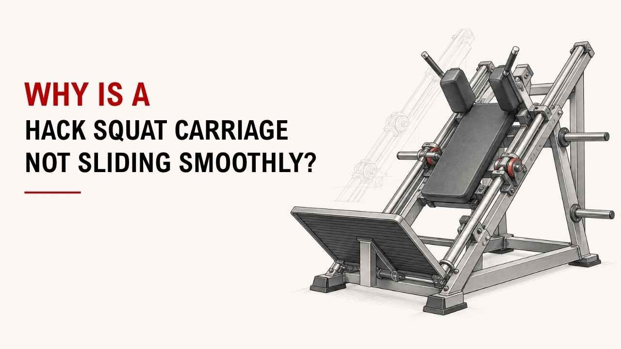Why Is A Hack Squat Carriage Not Sliding Smoothly? 1