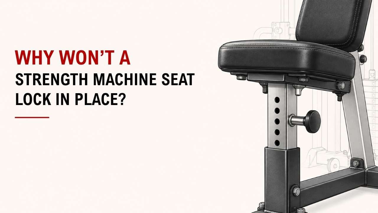 Why Won’t A Strength Machine Seat Lock In Place? 1
