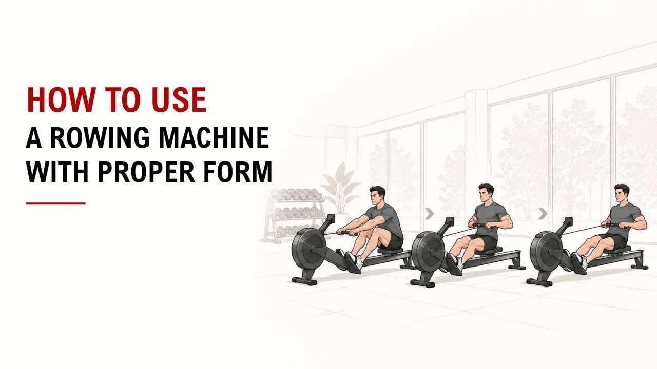 How To Use A Rowing Machine With Proper Form 1