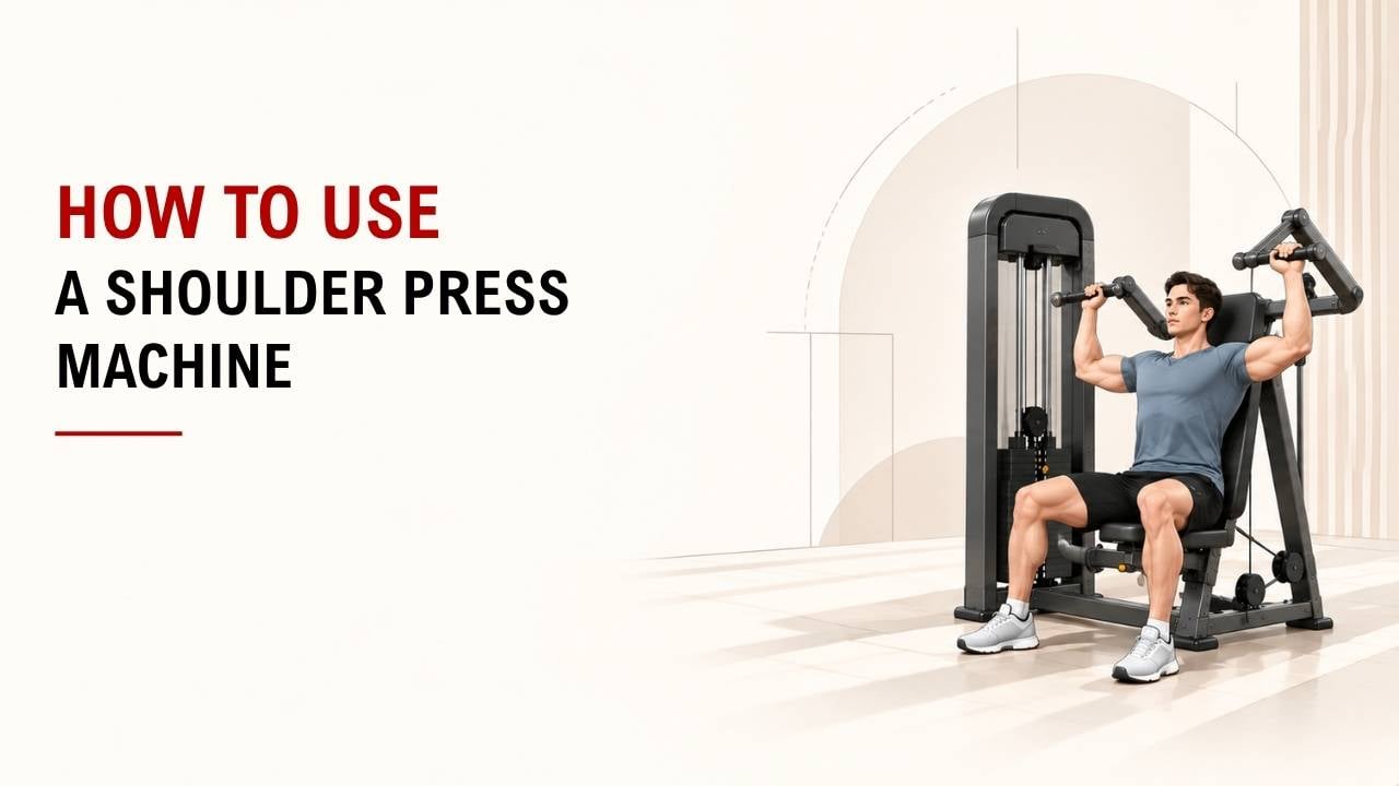 How To Use A Shoulder Press Machine 1
