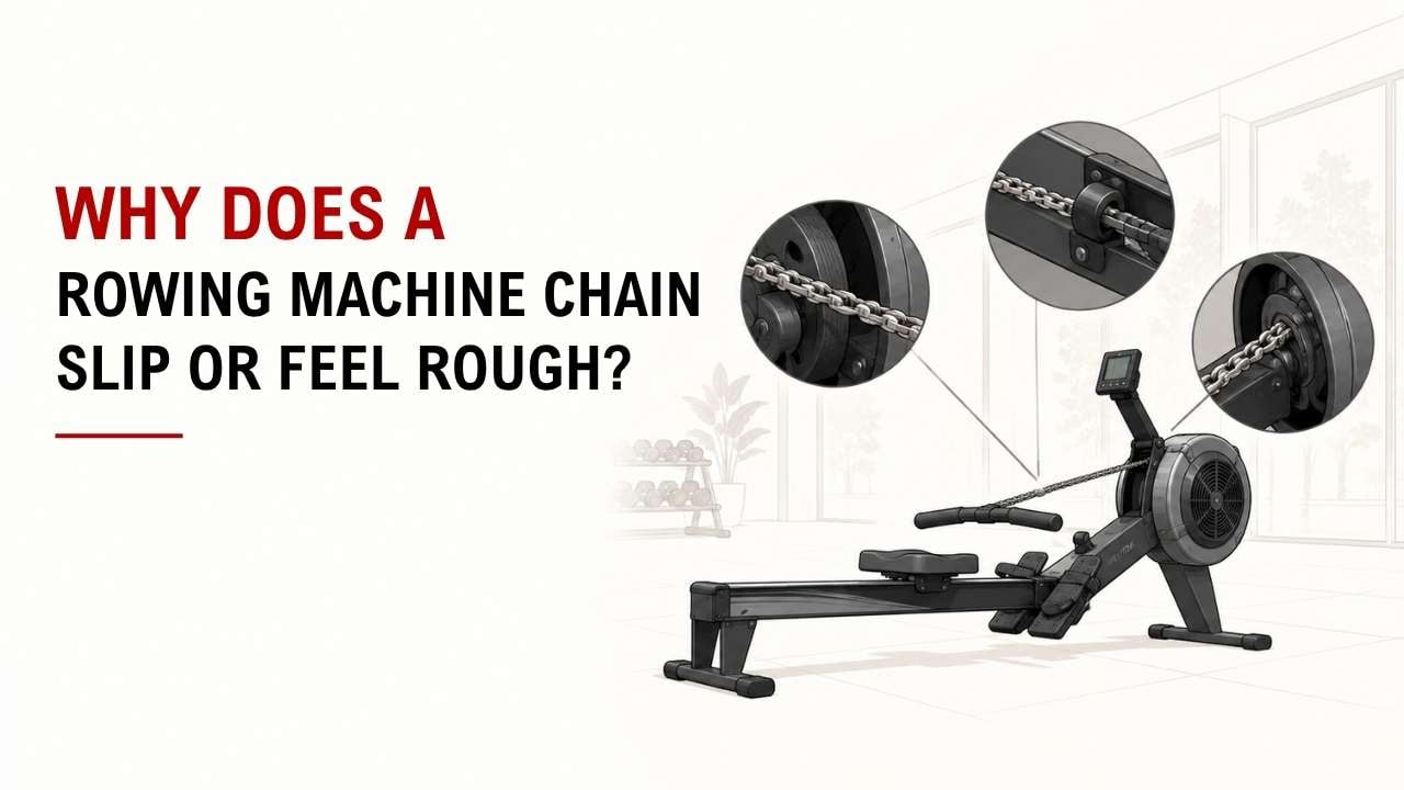 Why Does A Rowing Machine Chain Slip Or Feel Rough? 1