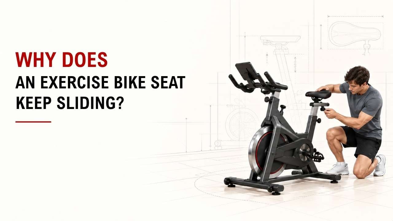 Why Does An Exercise Bike Seat Keep Sliding? 1